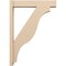 Ekena Millwork 6-in W x 30-in D x 42-in H Funston Block Rough Cedar Woodgrain TimberThane Outlooker, Primed Tan OUTUR060X30X42FST44RCPR - alternate 2